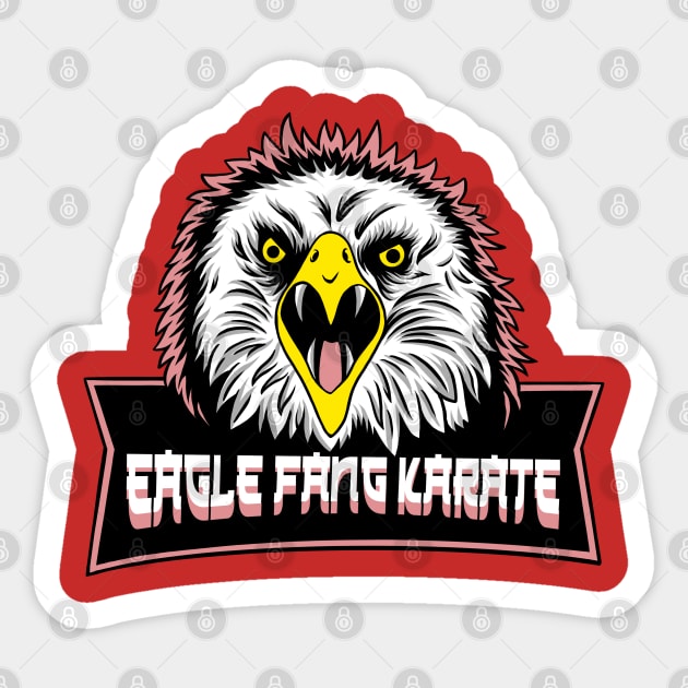 eagle fang karate Sticker by terror machine std